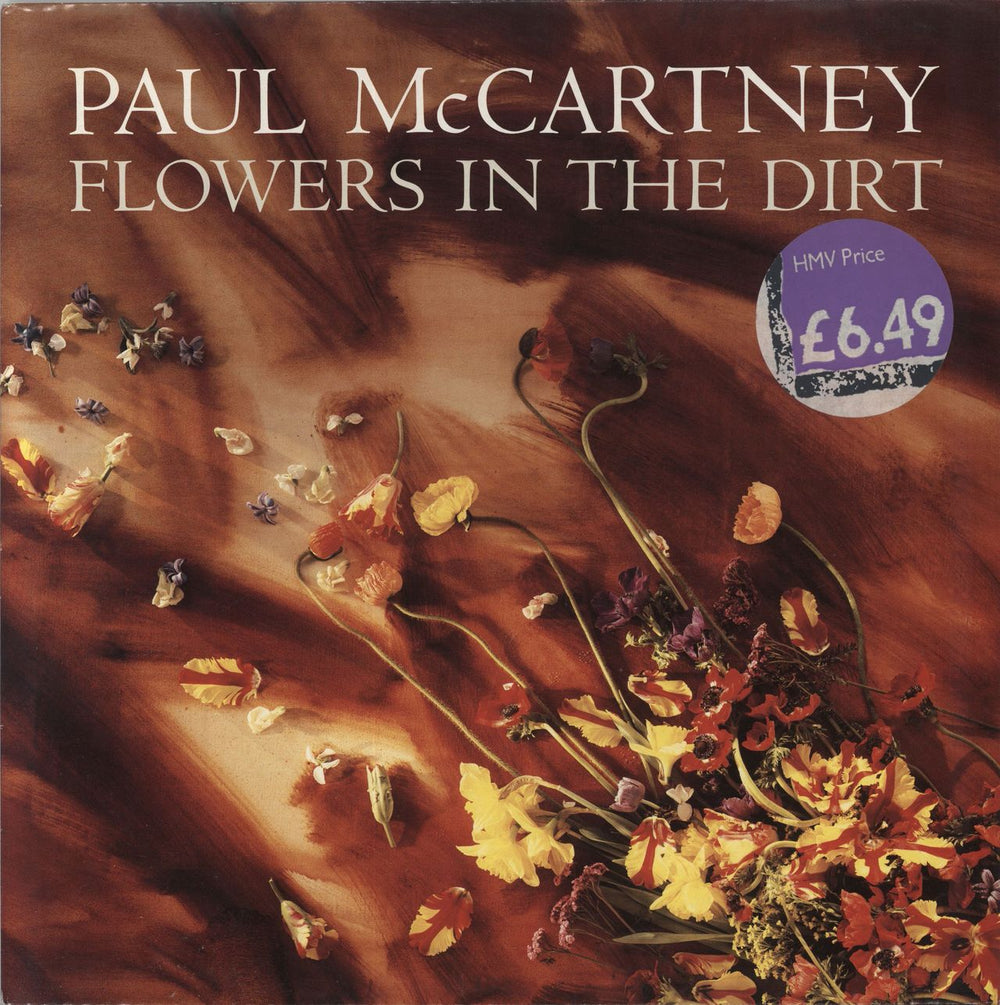 Paul McCartney and Wings Flowers In The Dirt - Complete UK vinyl LP album (LP record) PCSD106