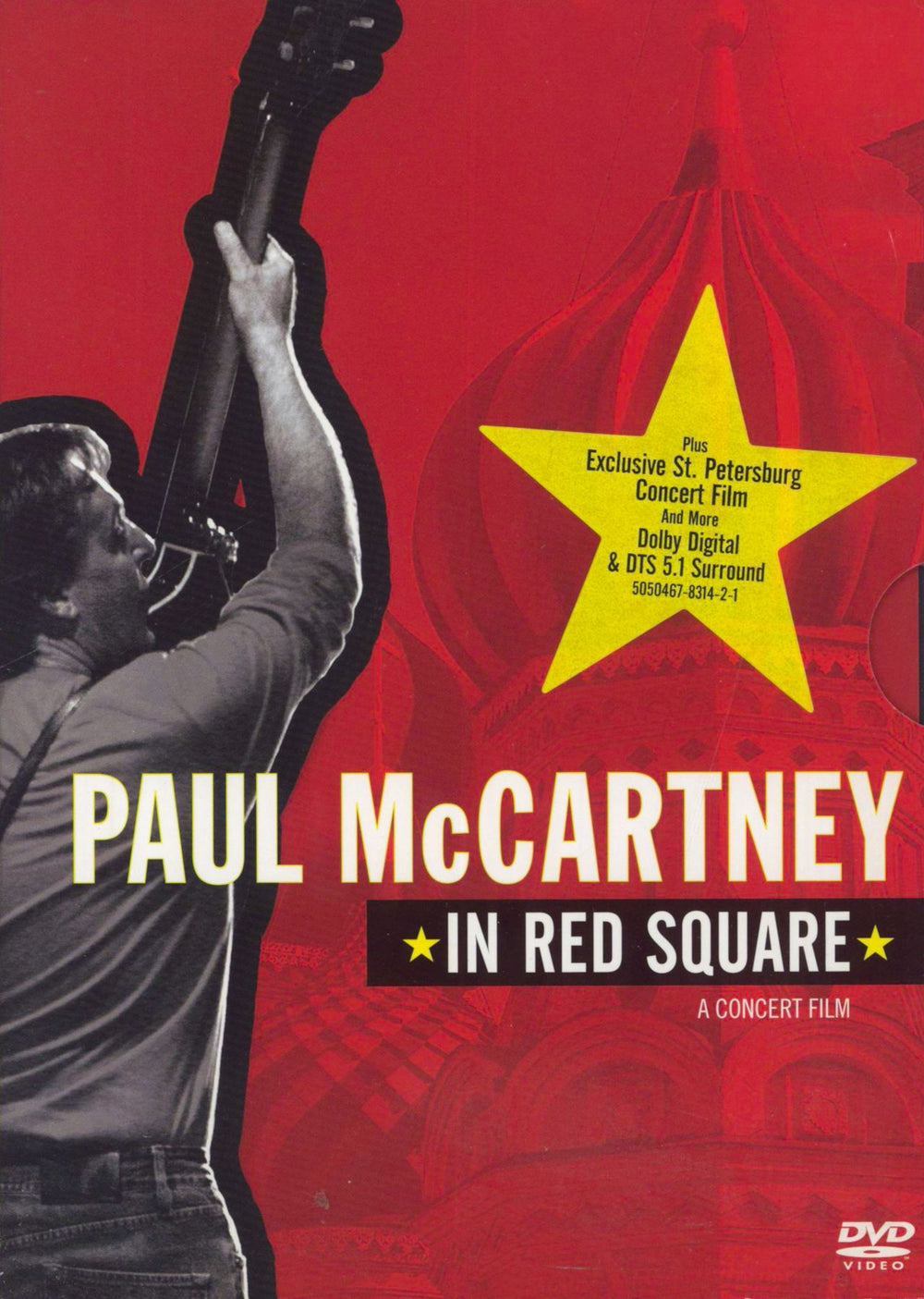 Paul McCartney and Wings In Red Square UK DVD 5050467-8314-2-1