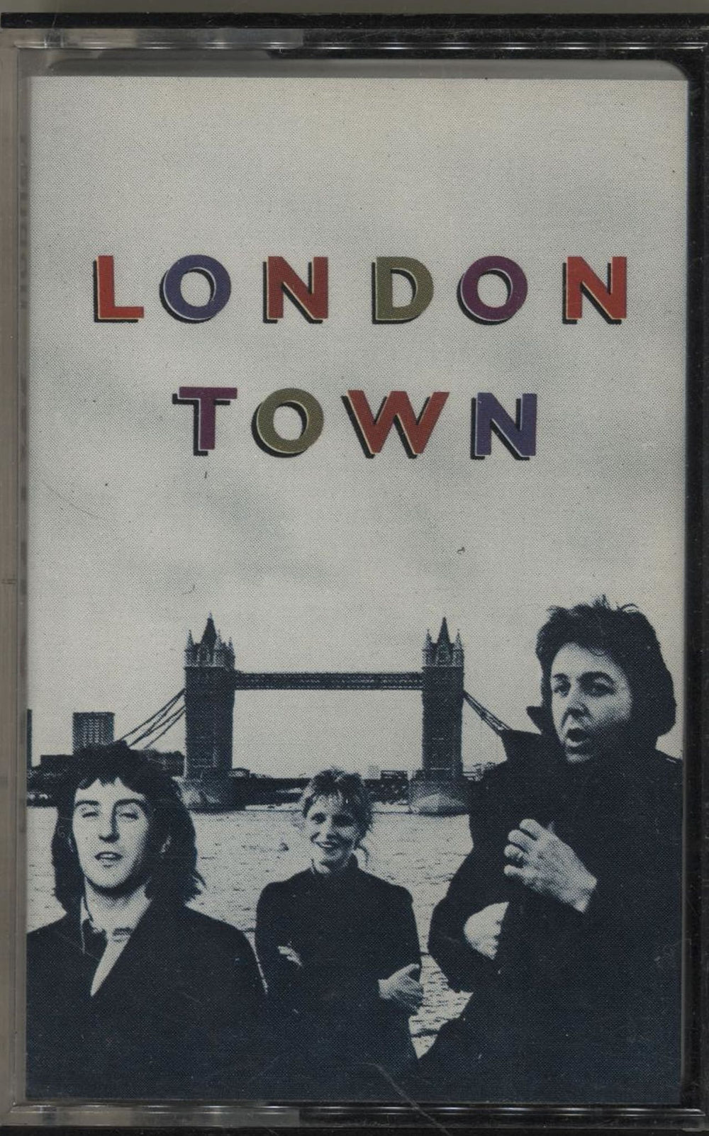 Paul McCartney and Wings London Town UK cassette album TC-PAS10012