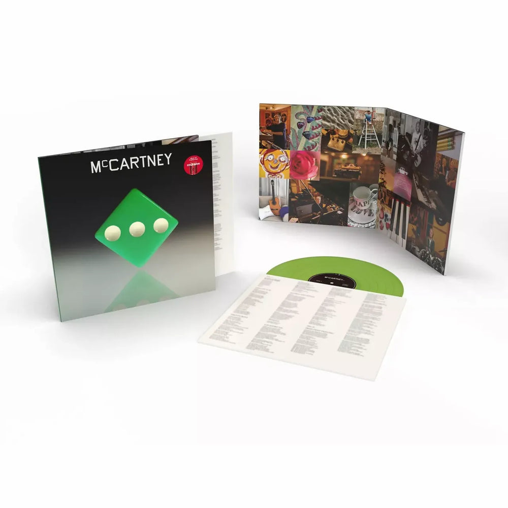 Paul McCartney and Wings McCartney III: Target Exclusive - Green Vinyl - Sealed US vinyl LP album (LP record) MCCLPMC774727