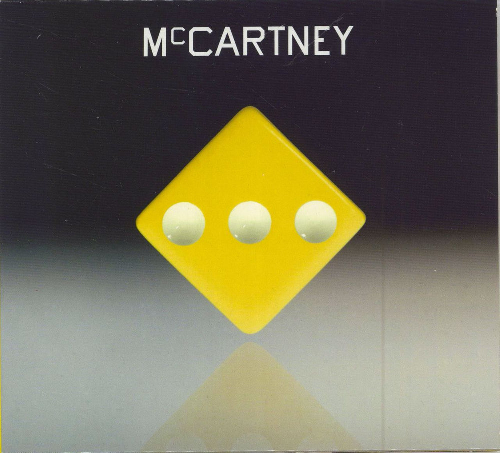 Paul McCartney and Wings McCartney III: Yellow Artwork UK CD album (CDLP) 00602435513249