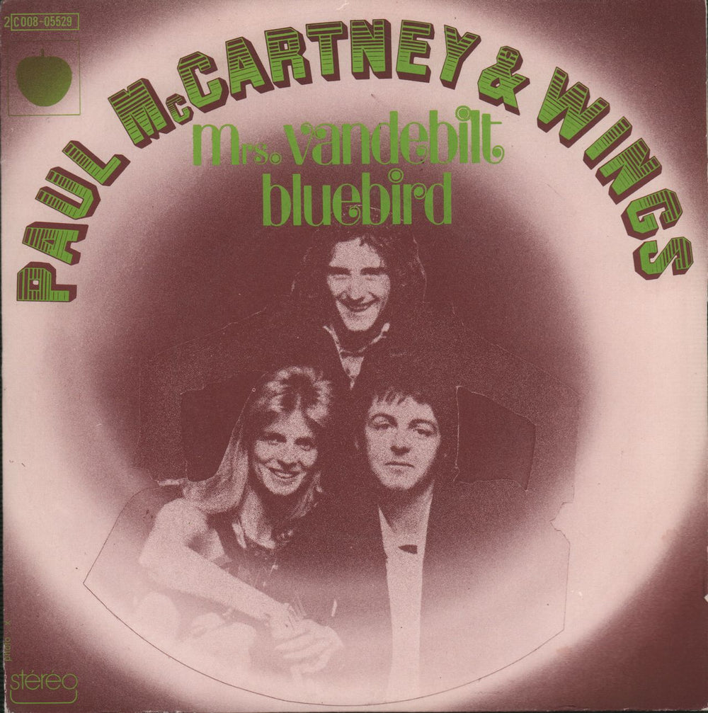 Paul McCartney and Wings Mrs. Vandebilt French 7" vinyl single (7 inch record / 45) 2C008-05529