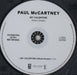 Paul McCartney and Wings My Valentine US Promo CD single (CD5 / 5") PRO-HM-0487