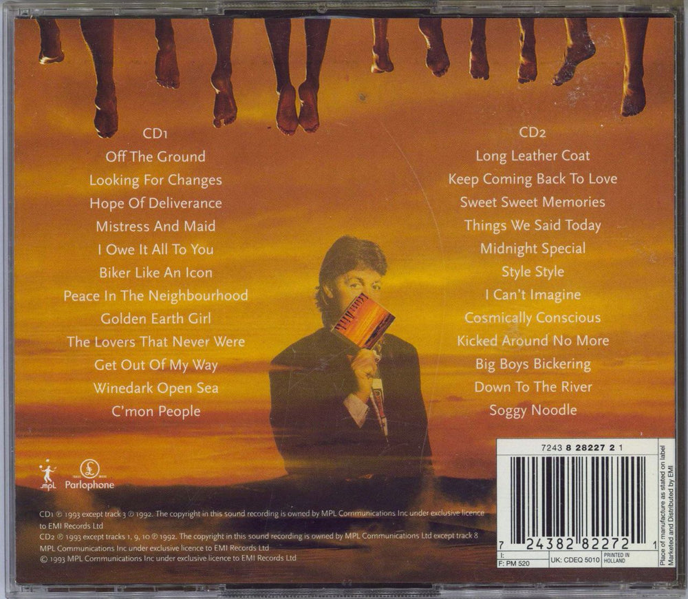 Paul McCartney and Wings Off The Ground - The Complete Works Dutch 2 CD album set (Double CD) MCC2COF23610