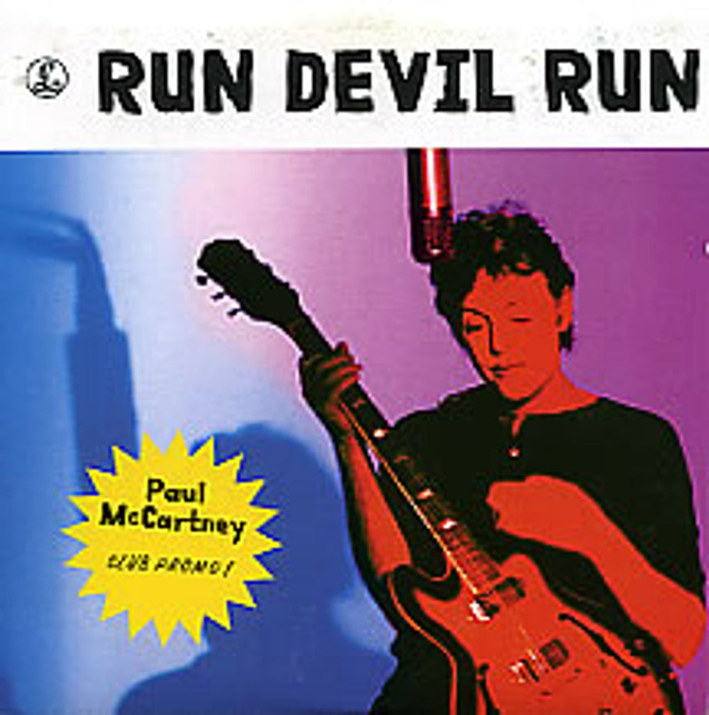 Paul McCartney and Wings Run Devil Run UK Promo CD single (CD5 / 5") RDR002