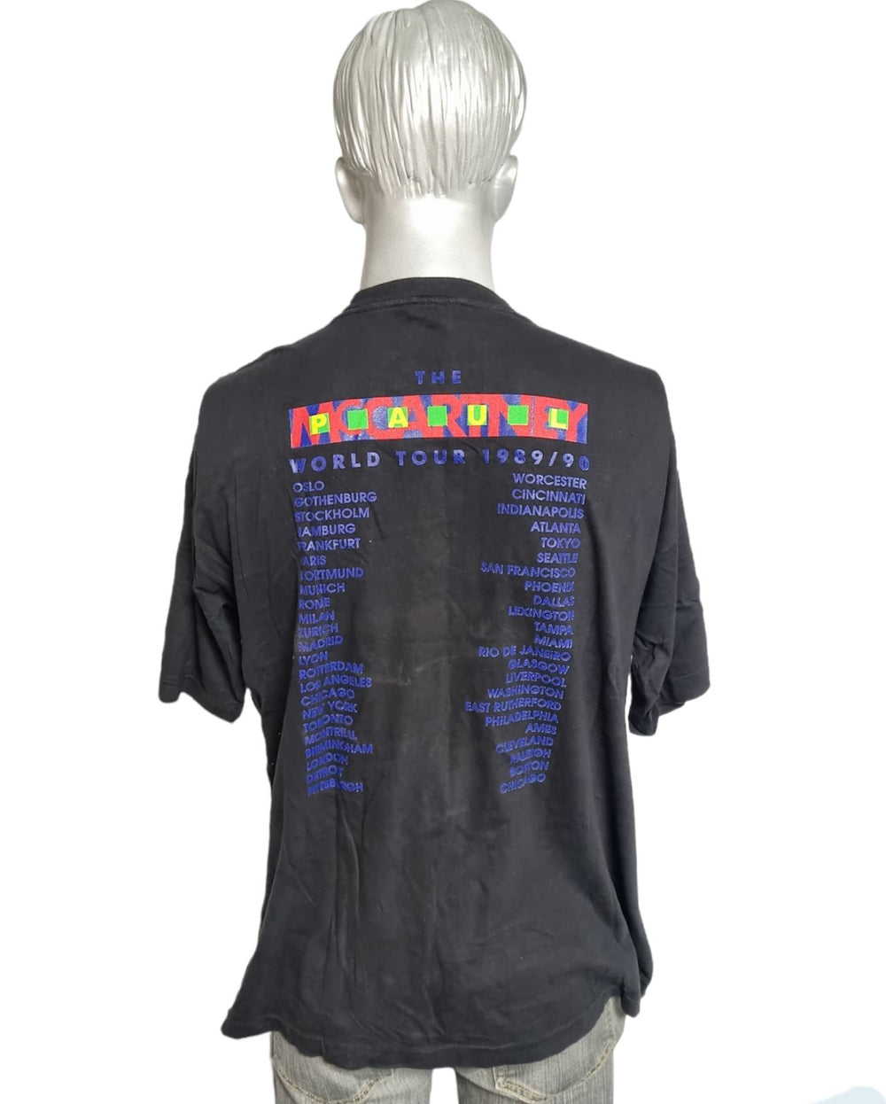 Paul McCartney and Wings The Paul McCartney World Tour - Large UK t-shirt MCCTSTH791339