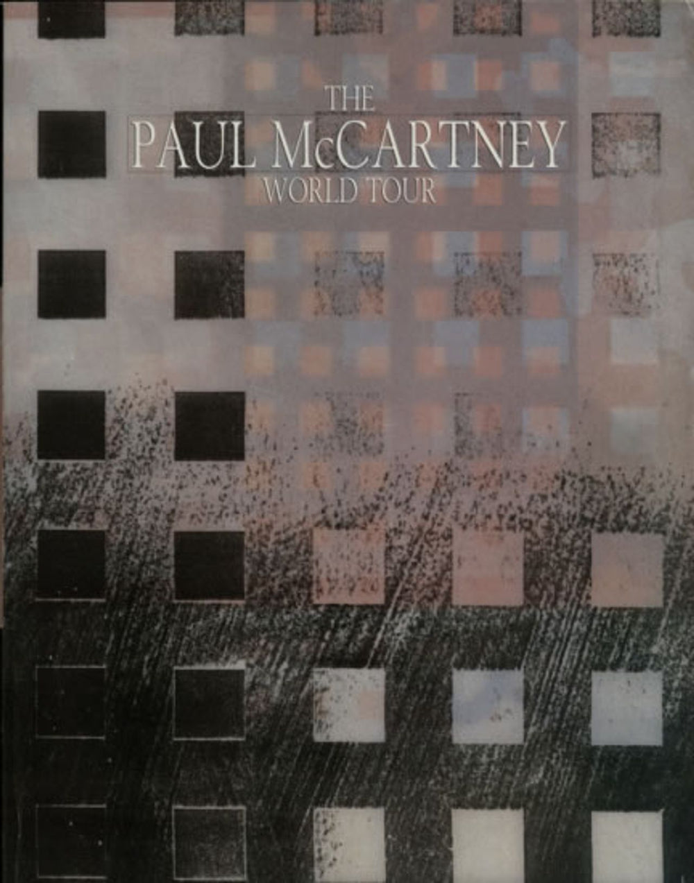 Paul McCartney and Wings The Paul McCartney World Tour UK tour programme TOUR PROGRAMME