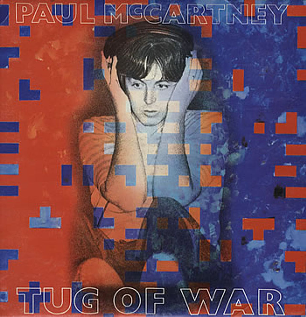 Paul McCartney and Wings Tug Of War Australian vinyl LP album (LP record) PCTP.259