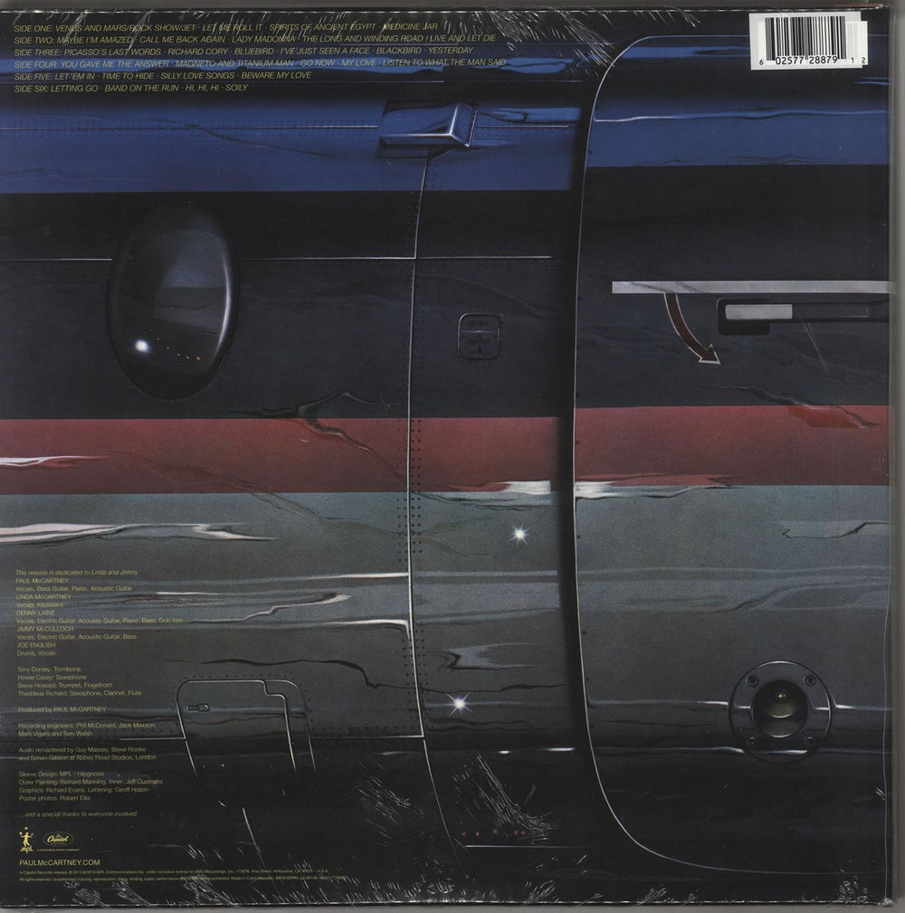 Paul McCartney and Wings Wings Over America - 180gm - Sealed UK 3-LP vinyl record set (Triple LP Album) 602577288791