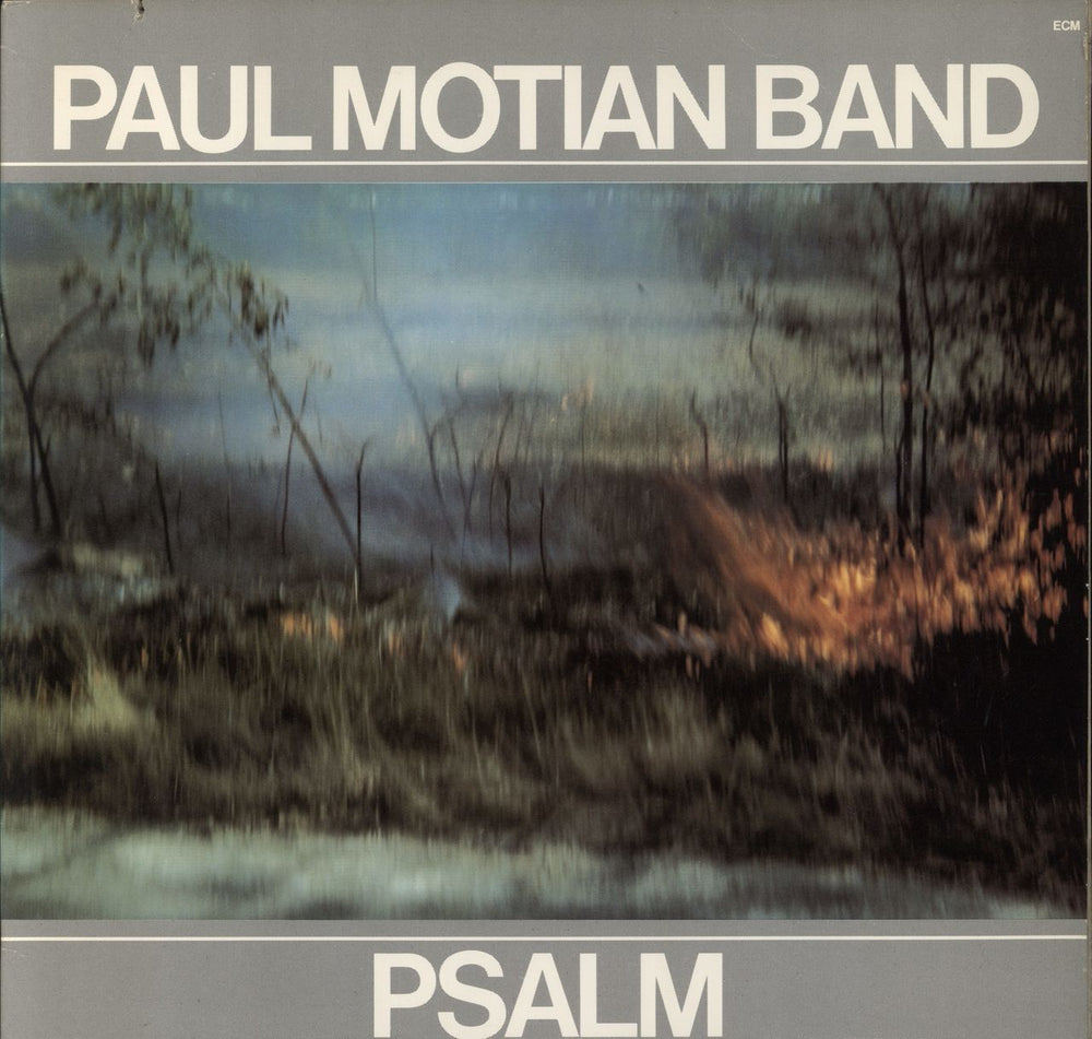 Paul Motian Psalm US vinyl LP album (LP record) ECM-1-1222