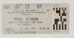 Paul Simon Born At The Right Time Tour + Ticket Stub UK tour programme PSITRBO756825