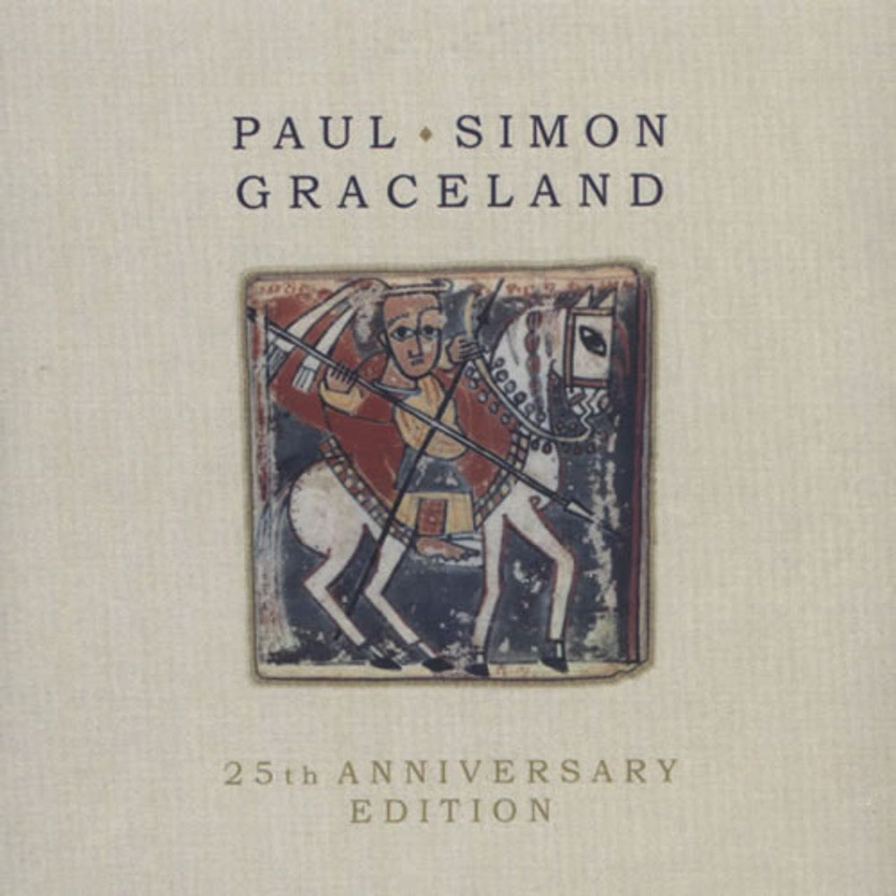 Paul Simon Graceland - 25th Anniversary Edition UK Promo CD-R acetate CD-R