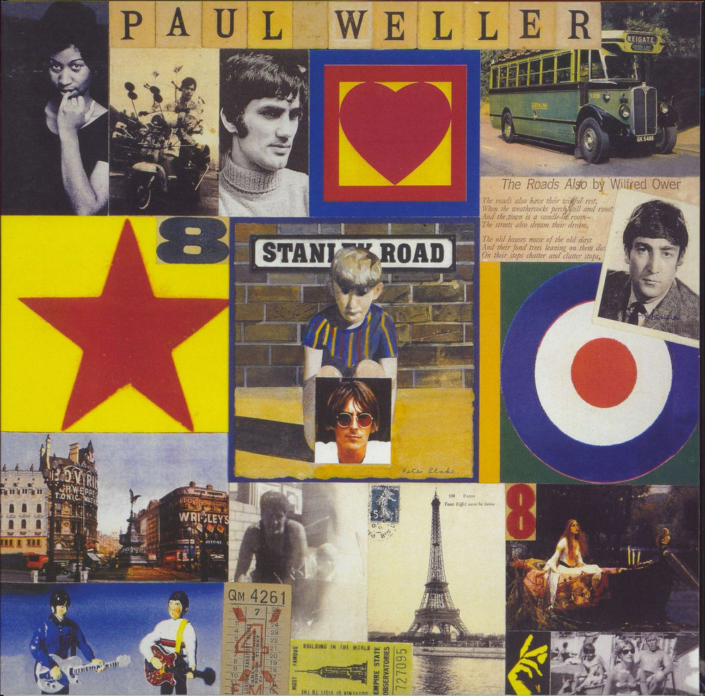 Paul Weller Stanley Road - Mispelling UK 2-LP vinyl record set (Double LP Album) 4797826