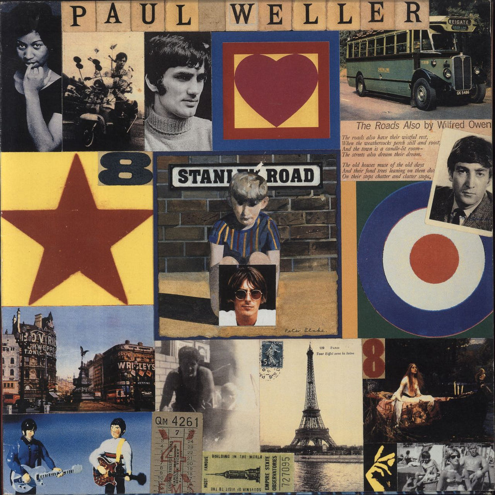 Paul Weller Stanley Road UK vinyl LP album (LP record) 828619-1