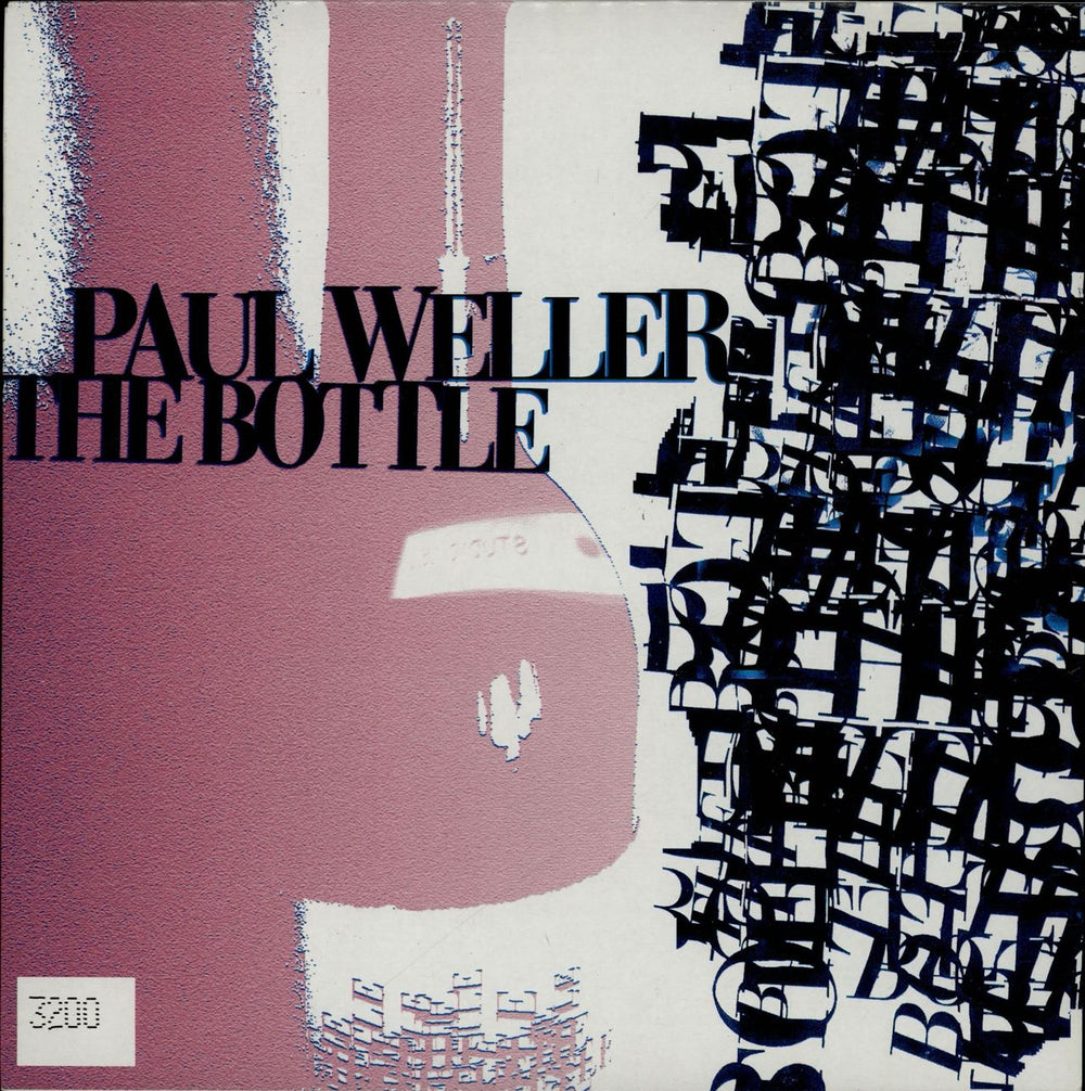 Paul Weller The Bottle - Numbered UK 7" vinyl single (7 inch record / 45) VVR5026917