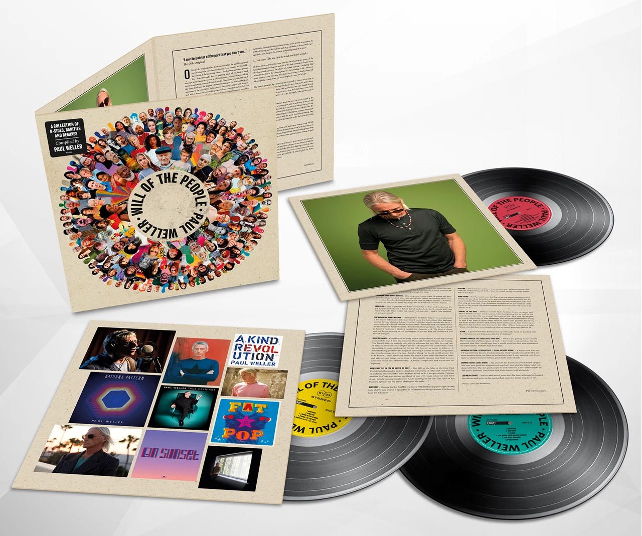 Paul Weller Will Of The People Sealed UK 3 LP vinyl set