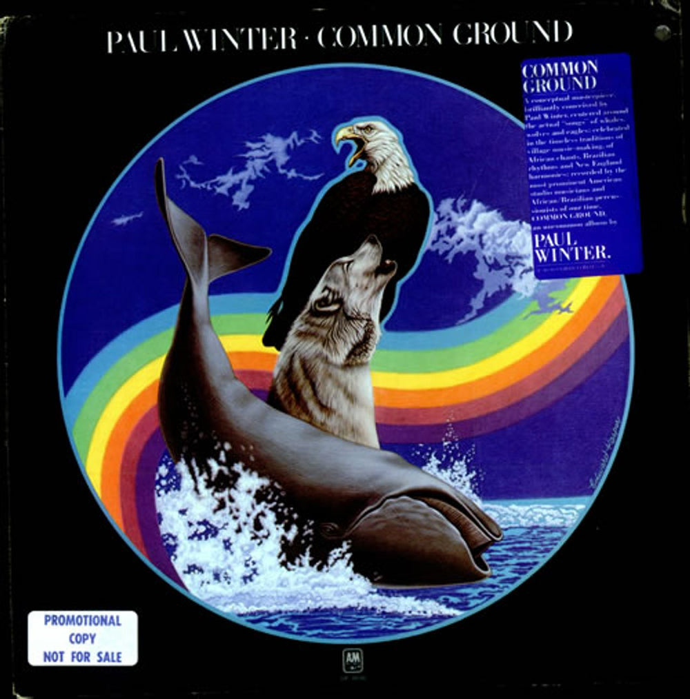 Paul Winter Common Ground US Promo vinyl LP album (LP record) SP-4698