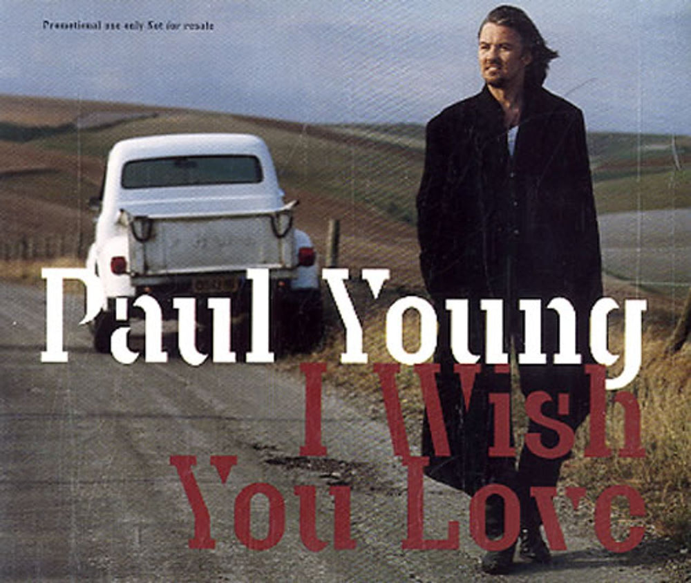 Paul Young I Wish You Love UK Promo CD single (CD5 / 5") EW100CDDJ