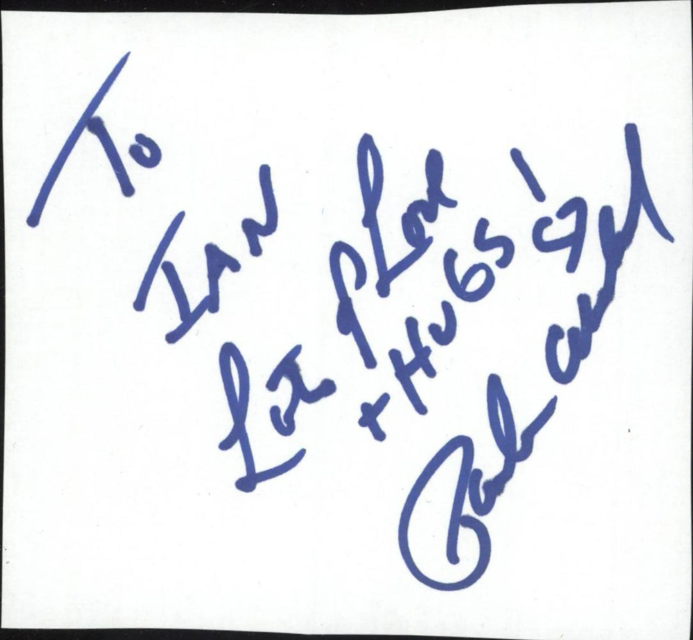 Paula Abdul Autograph UK memorabilia AUTOGRAPH