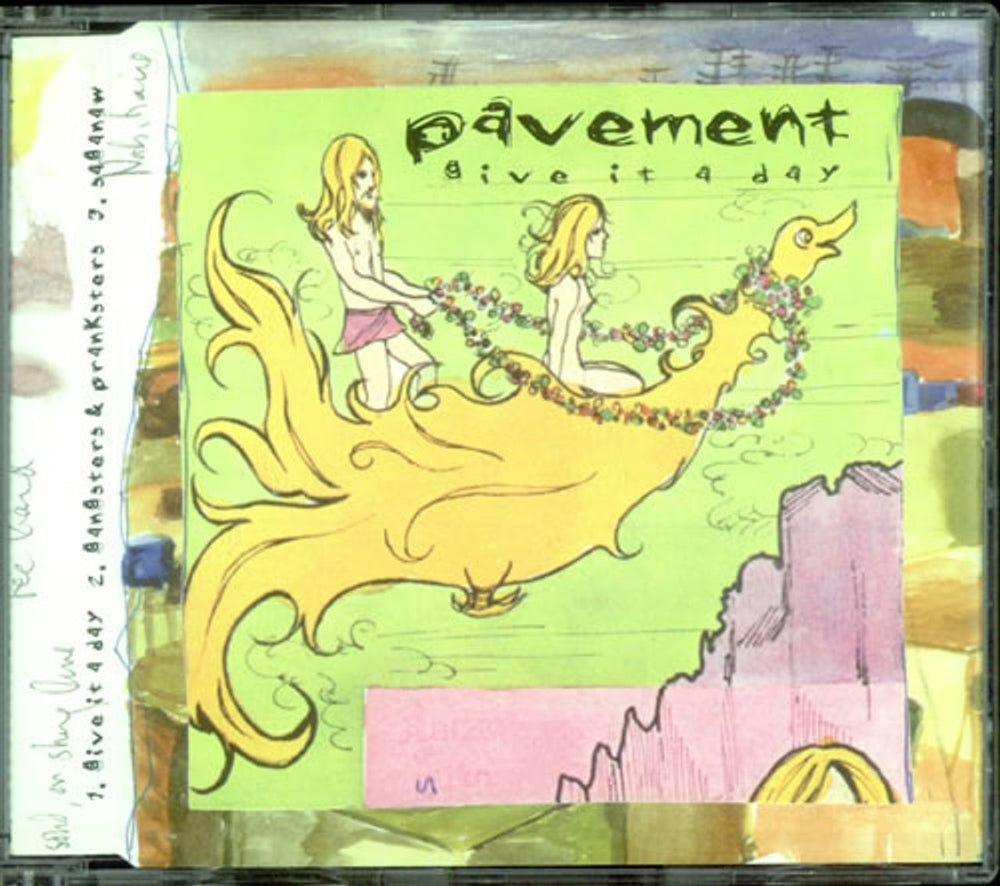 Pavement Give It A Day UK CD single (CD5 / 5") ABB110SCD