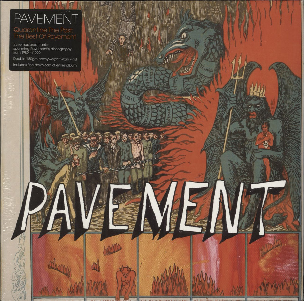 Pavement Quarantine The Past: The Best Of - 180gm Vinyl - Sealed UK 2-LP vinyl record set (Double LP Album) OLE9001