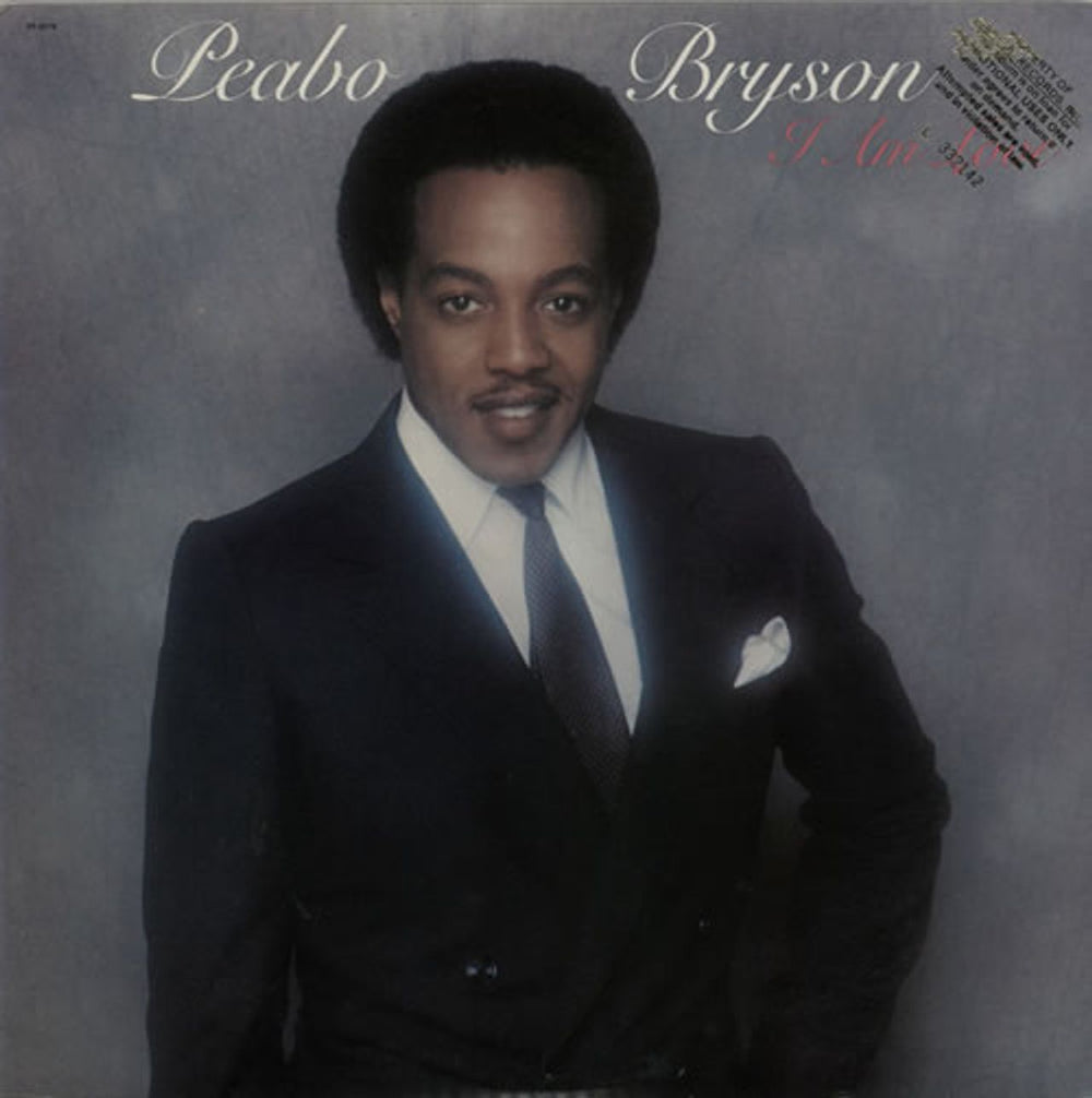 Peabo Bryson I Am Love US vinyl LP album (LP record) ST-12179