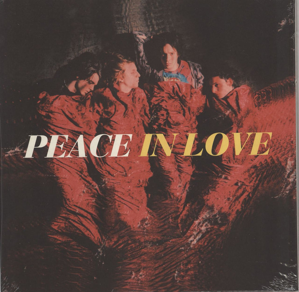 Peace In Love - Red Vinyl + Signed Print UK 2-LP vinyl record set (Double LP Album) 88765490951