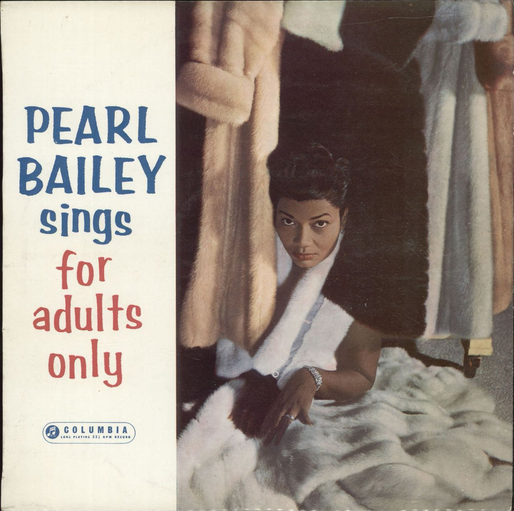 Pearl Bailey Pearl Bailey Sings For Adults Only - Factory Sample UK 10" vinyl single (10 inch record) 33S1126