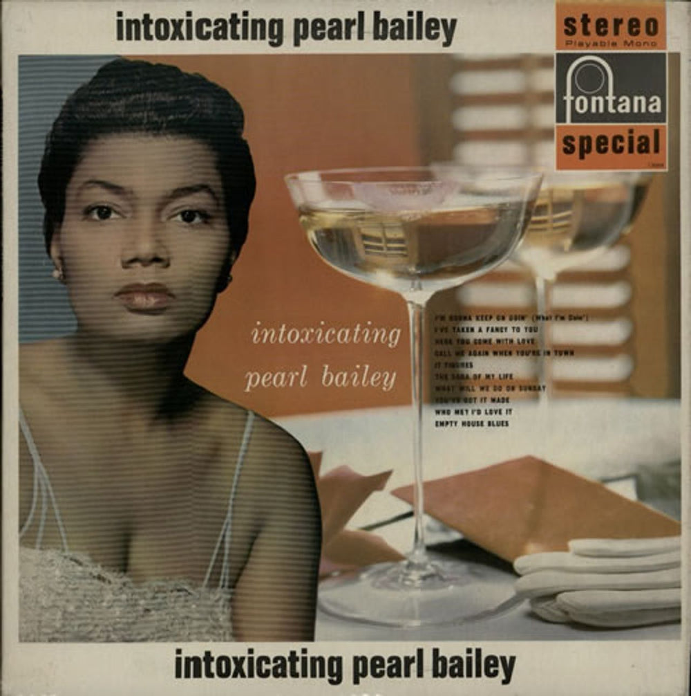 Pearl Bailey The Intoxicating Pearl Bailey UK vinyl LP album (LP record) SFL13004