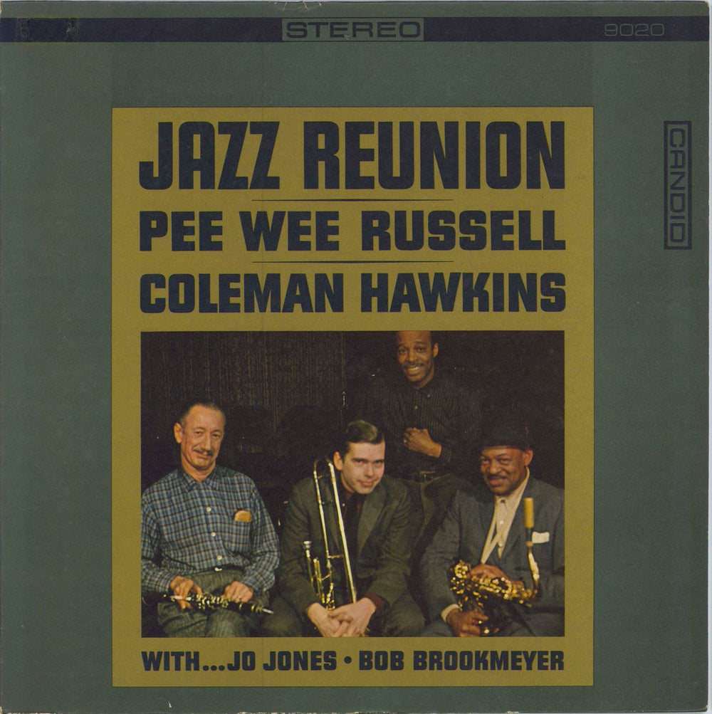 Pee Wee Russell Jazz Reunion - 1st US vinyl LP album (LP record) CJS9020