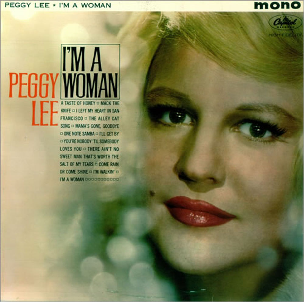 Peggy Lee I'm A Woman UK vinyl LP album (LP record) T1857