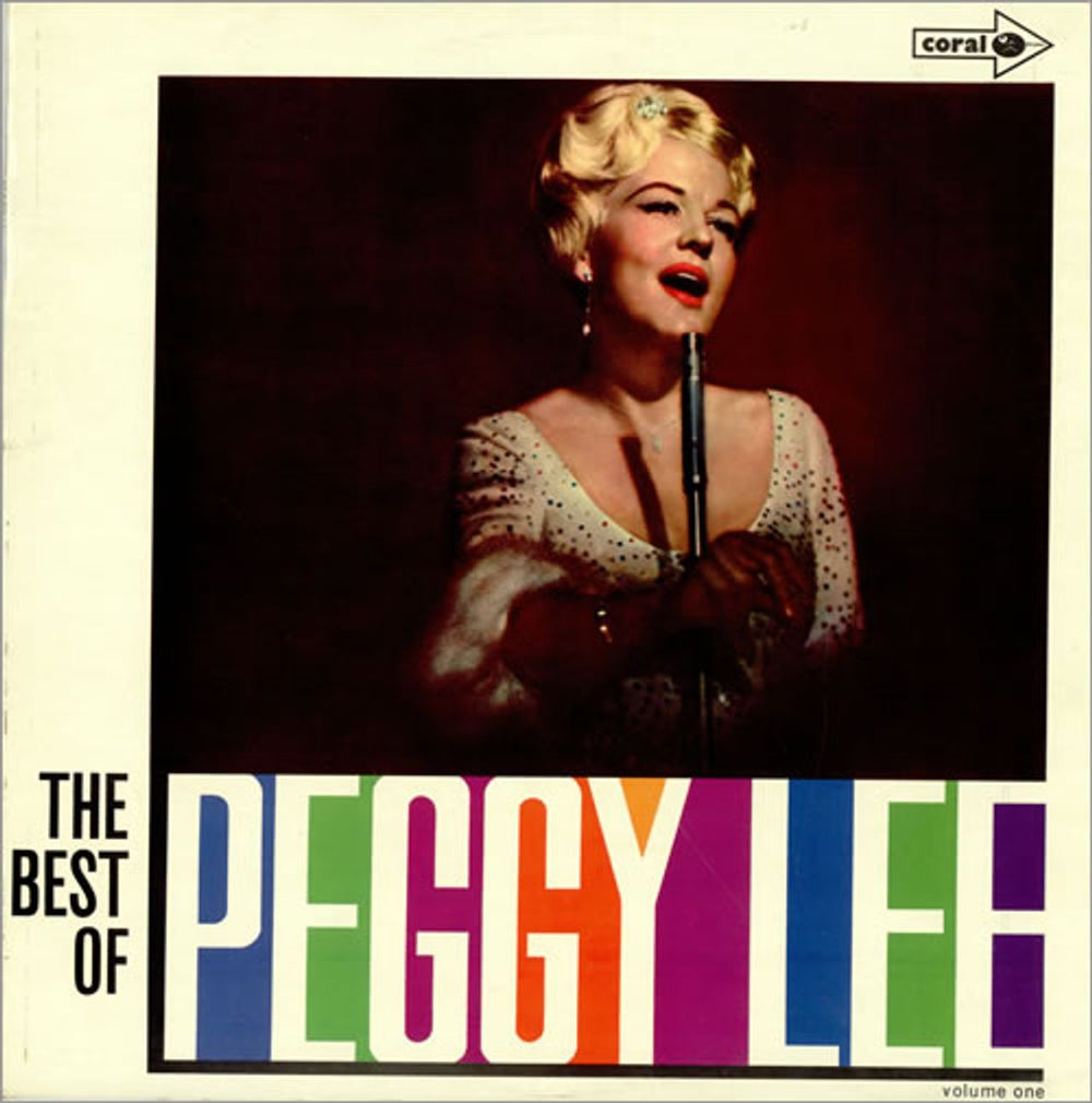 Peggy Lee The Best Of Peggy Lee Volume 1 UK vinyl LP album (LP record) CPS25