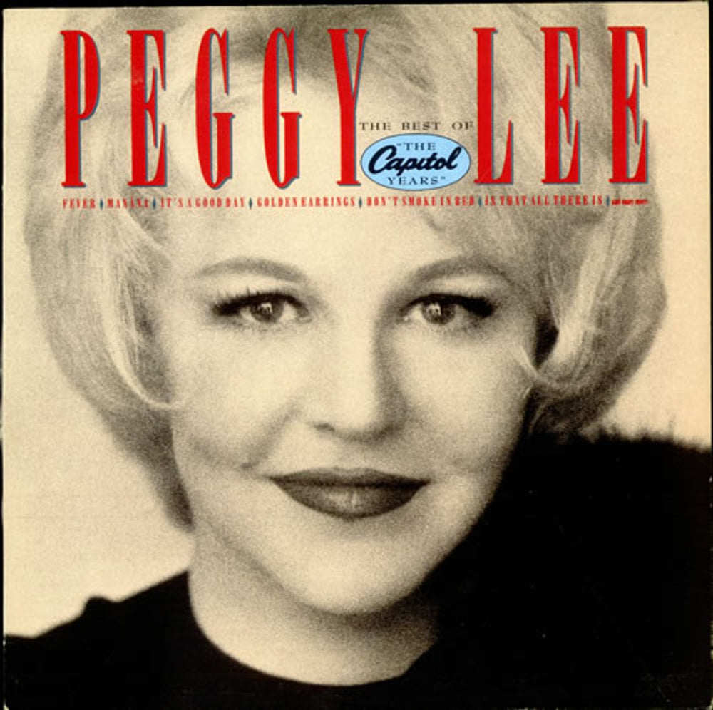 Peggy Lee The Best Of The Capitol Years UK vinyl LP album (LP record) EMS1294