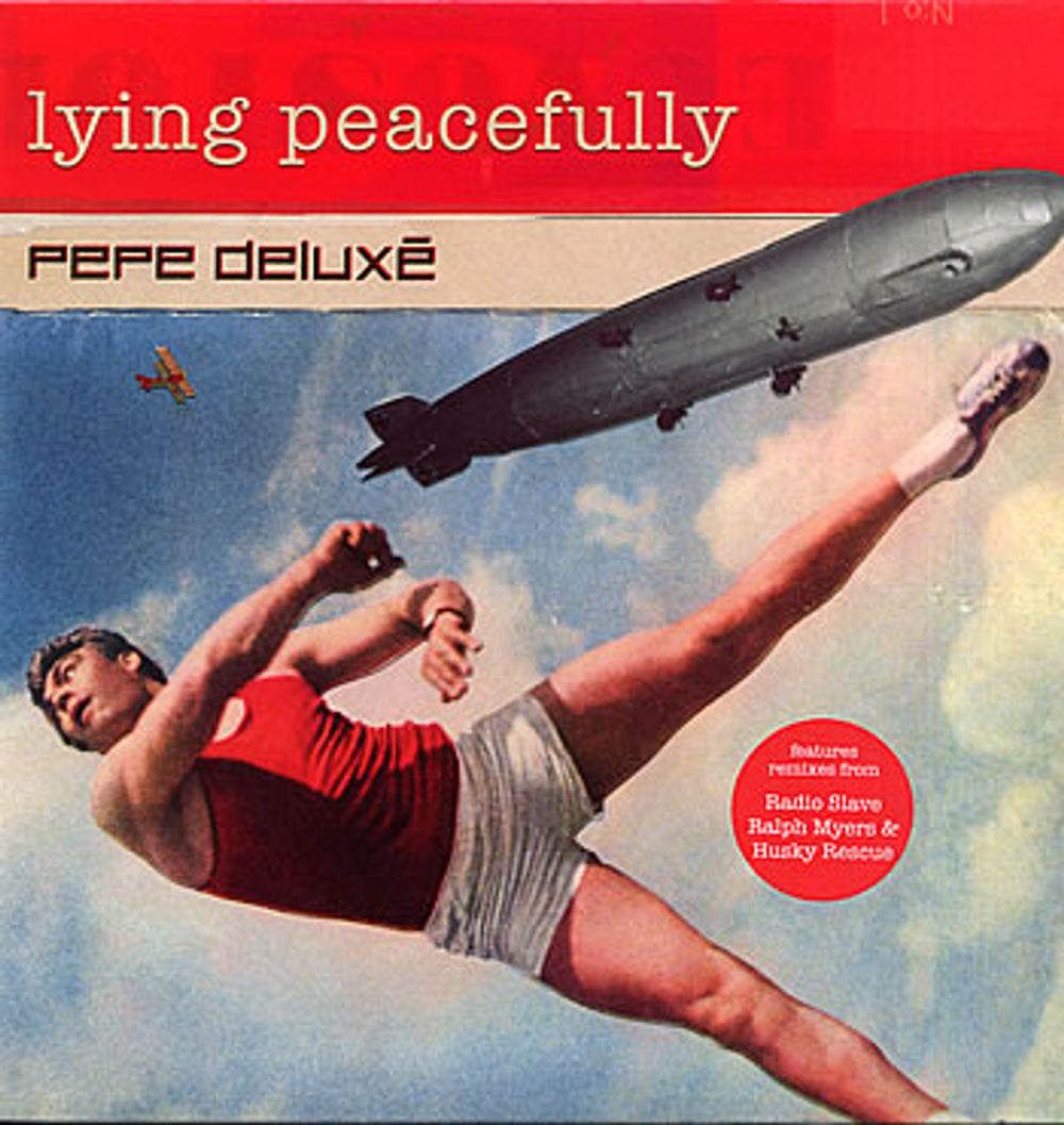 Pepe Deluxe Lying Peacefully UK 12" vinyl single (12 inch record / Maxi-single) RID035