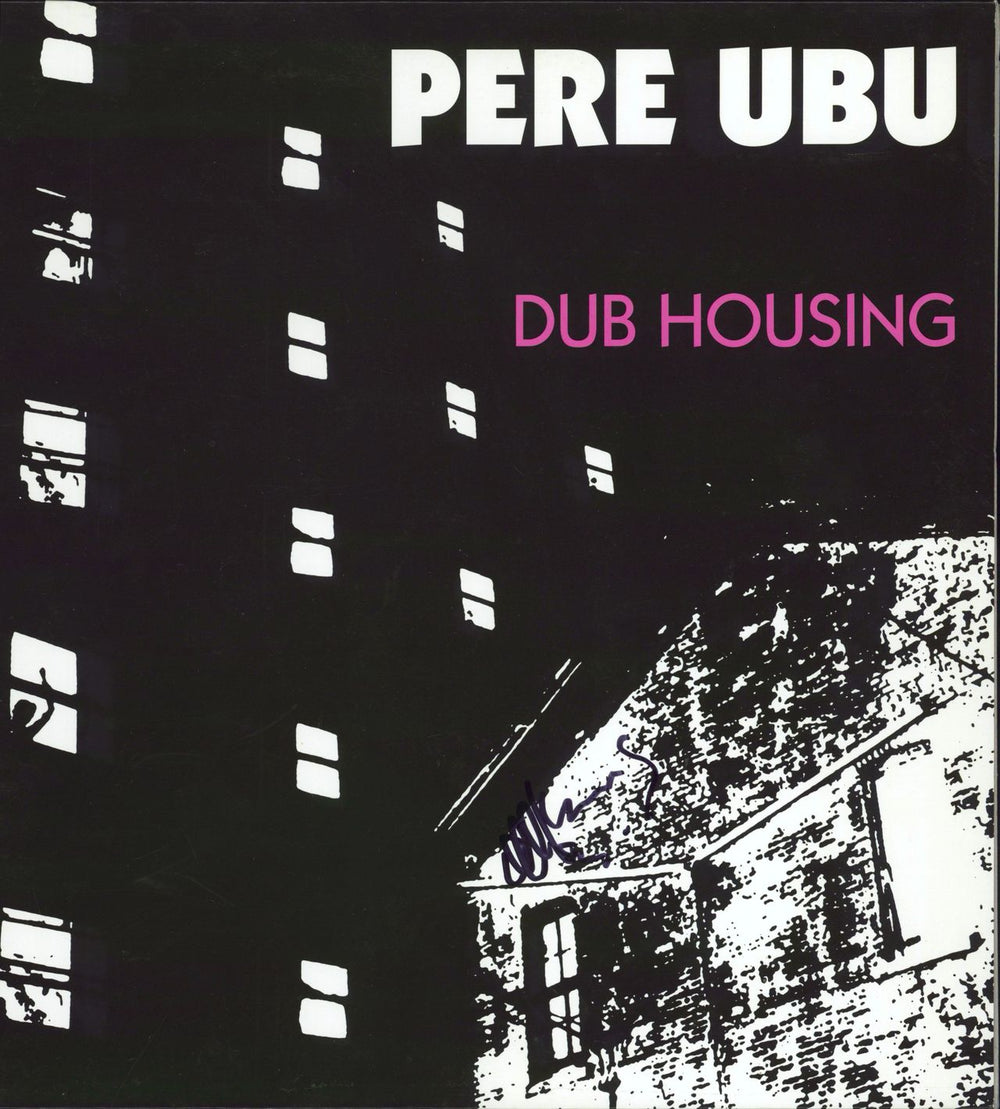 Pere Ubu Dub Housing UK vinyl LP album (LP record) FIRELP362