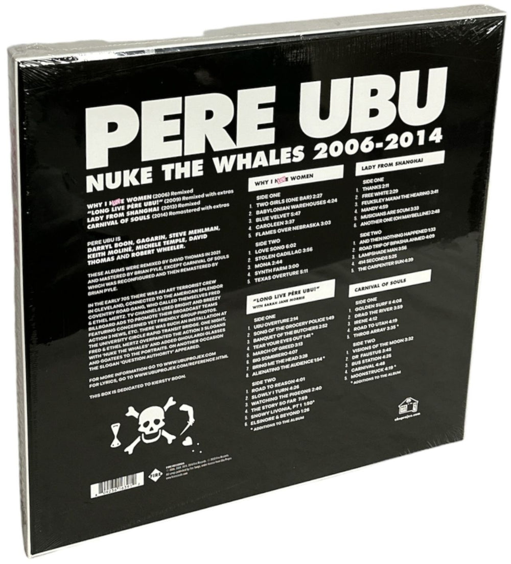 Pere Ubu Nuke The Whales 2006-2014 - Sealed + Hype Sticker UK Vinyl Box Set 809236163912