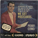 Perry Como We Get Postcards EP UK 7" vinyl single (7 inch record / 45) SRC-7008