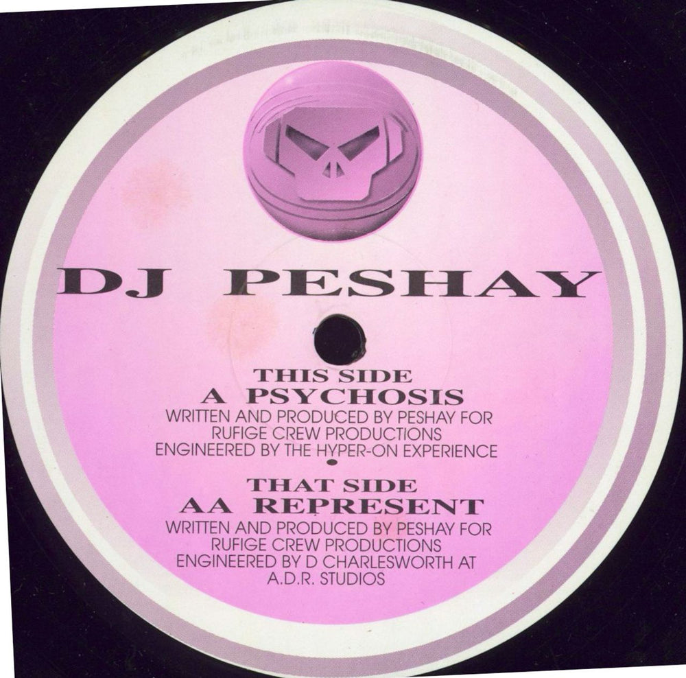Peshay Psychosis UK 12" vinyl single (12 inch record / Maxi-single) MET002