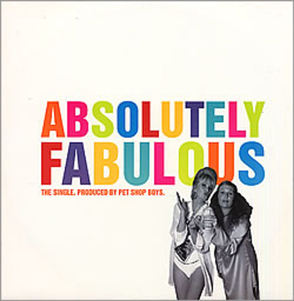 Pet Shop Boys Absolutely Fabulous UK 12" vinyl single (12 inch record / Maxi-single) 12R6382