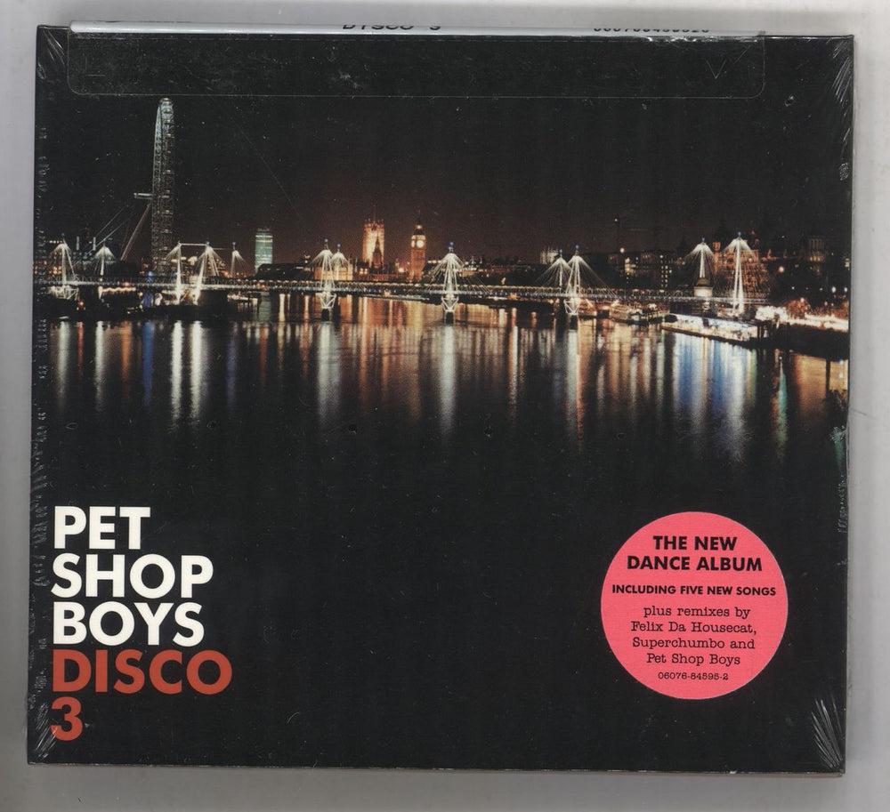 Pet Shop Boys Disco 3 - Sealed US CD album (CDLP) 06076-84598-2