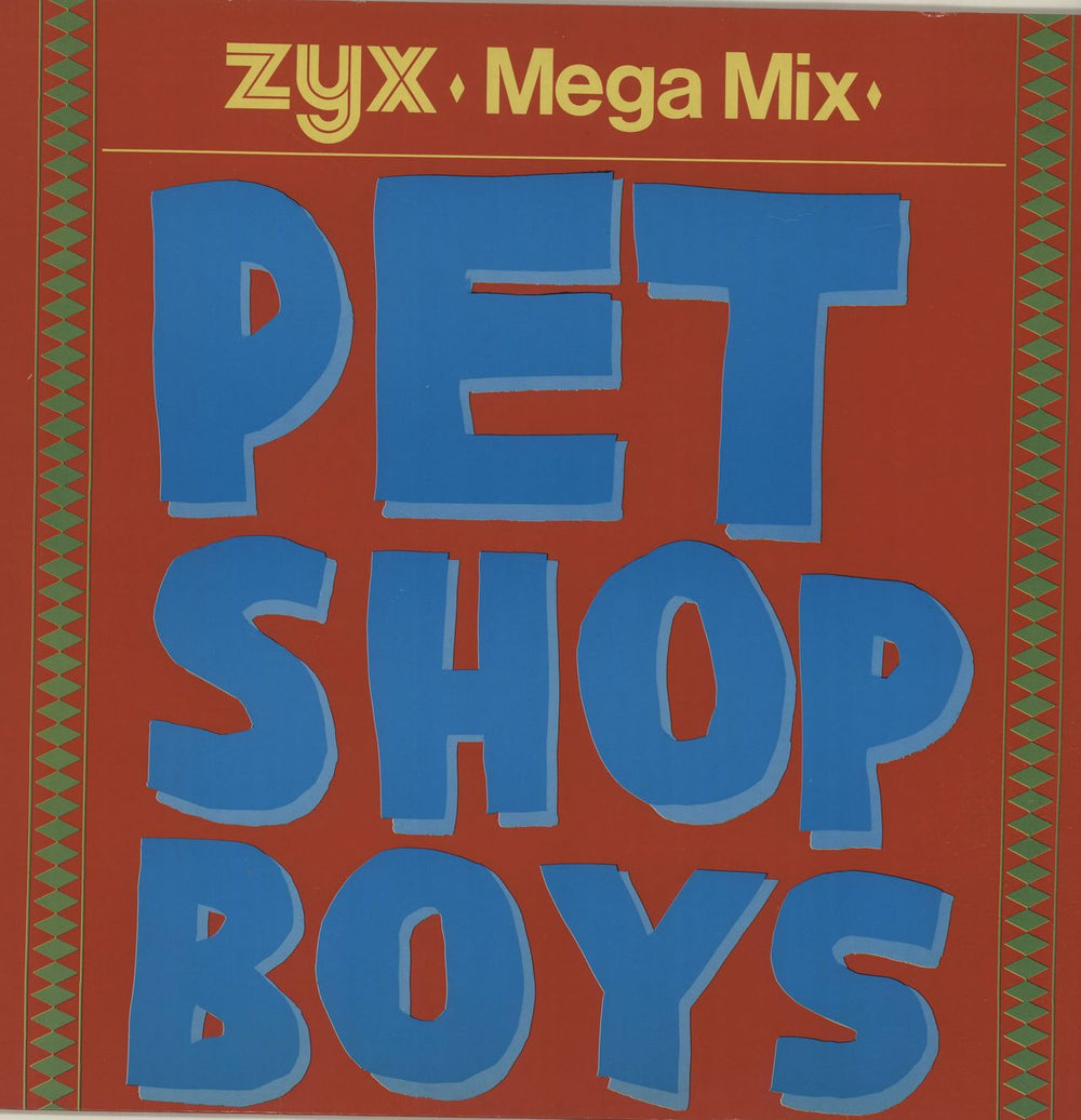 Pet Shop Boys Megamix German 12" vinyl single (12 inch record / Maxi-single) ZYX5995