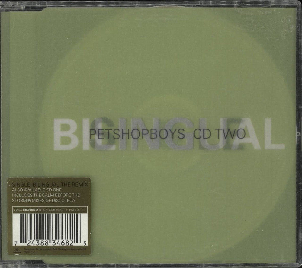 Pet Shop Boys Single-Bilingual UK 2-CD single set (Double CD single) PSB2SSI159710