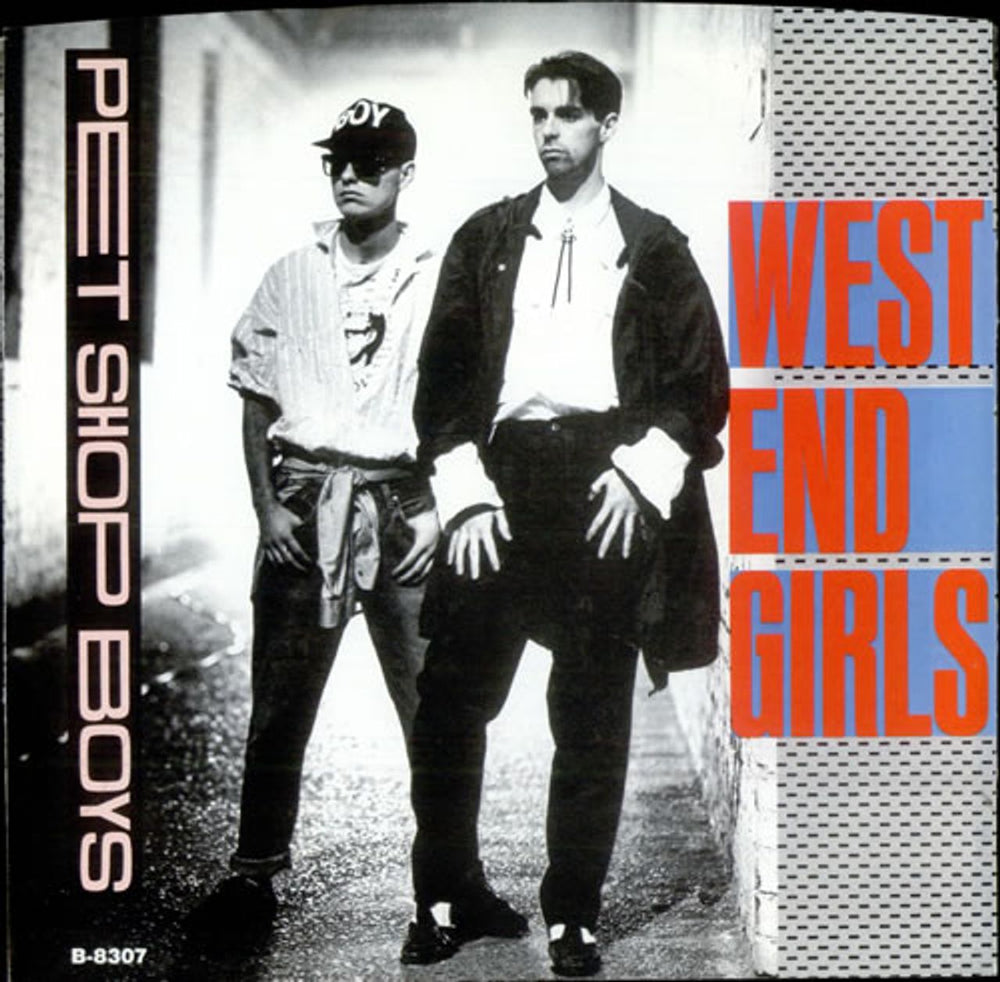 Pet Shop Boys West End Girls US 7" vinyl single (7 inch record / 45) B-8307