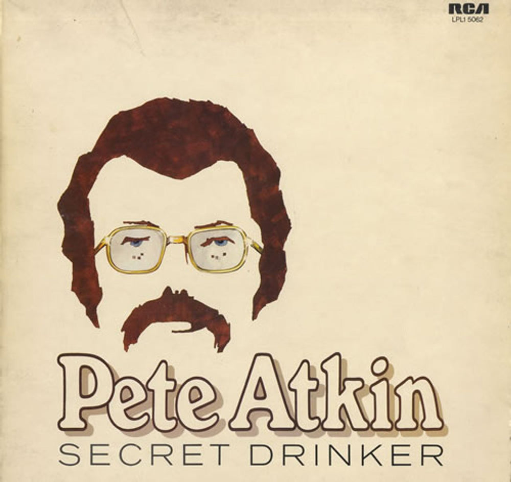 Pete Atkin Secret Drinker UK vinyl LP album (LP record) LPL15062