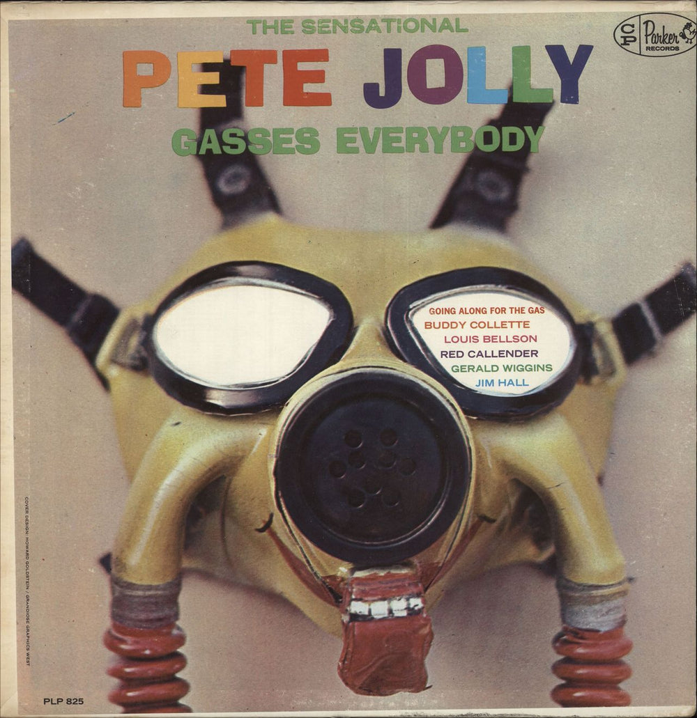 Pete Jolly The Sensational Pete Jolly Gasses Everybody US vinyl LP album (LP record) PLP825