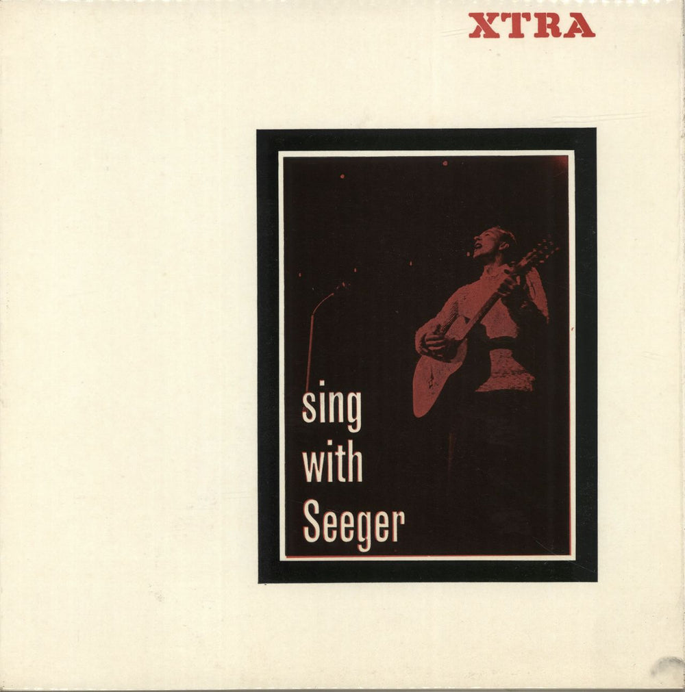 Pete Seeger Sing With Seeger UK vinyl LP album (LP record) XTRA1005