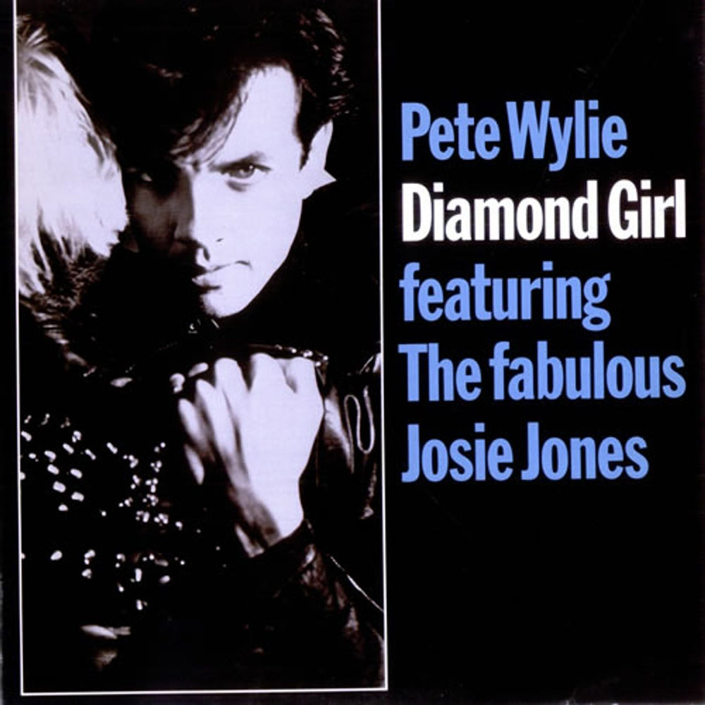 Pete Wylie Diamond Girl - Blue Title Sleeve UK 12" vinyl single (12 inch record / Maxi-single) MDM12-12