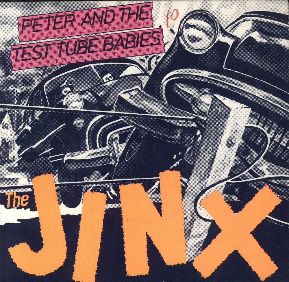 Peter & The Test Tube Babies The Jinx UK 7" vinyl single (7 inch record / 45) EARS2