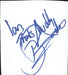 Peter Andre Autograph UK memorabilia AUTOGRAPH