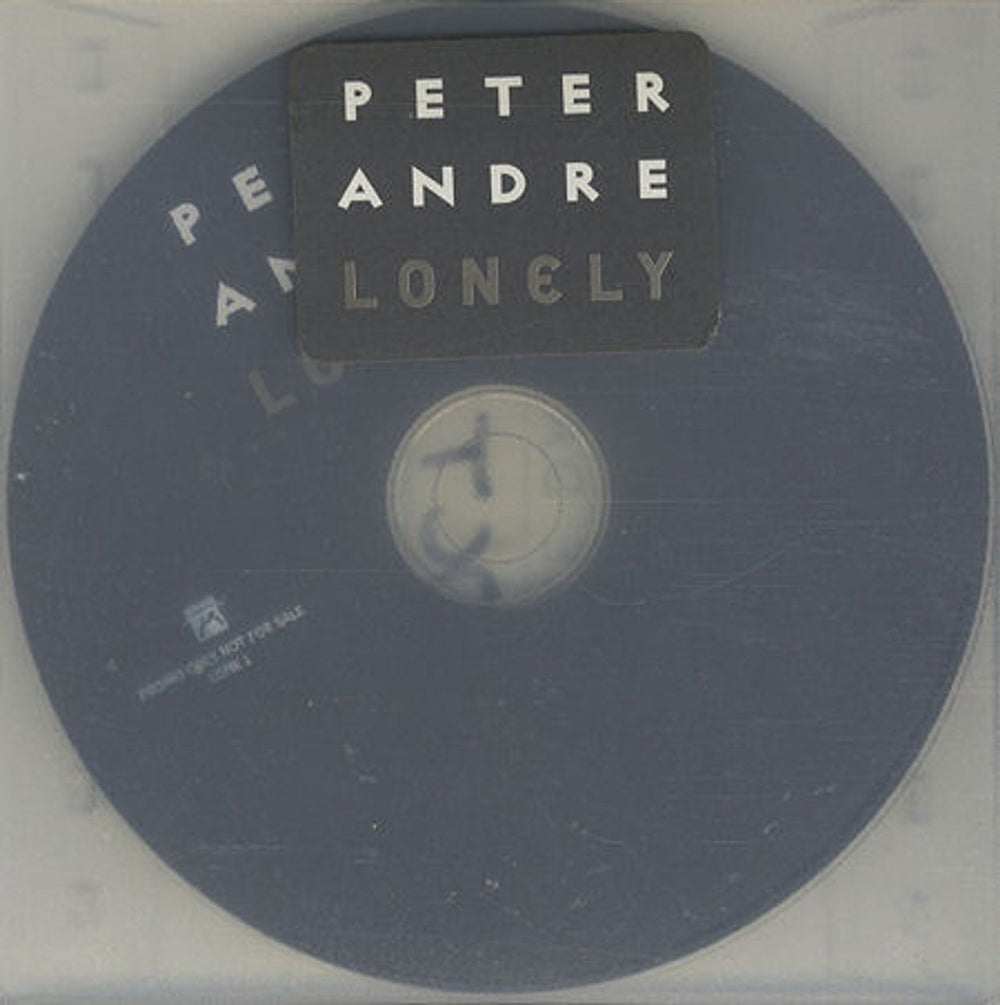 Peter Andre Lonely UK Promo CD single (CD5 / 5") LONE1